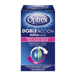 Optrex Doble Acción Colirio Ojos Secos 10 ml.