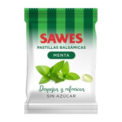 SAWES CARAMELOS MENTA S/AZUCAR BOLSA