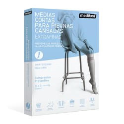 MEDILAST MEDIA CORTA LIG 2ª PIEL BEIGE M