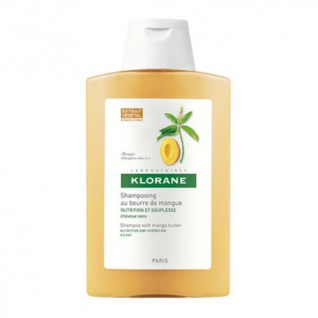 KLORANE CHAMPU MANTECA MANGO 200 ML