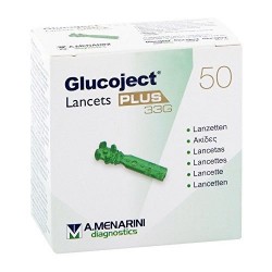 GLUCOJECT LANCETS PLUS 33 G 50 UDES