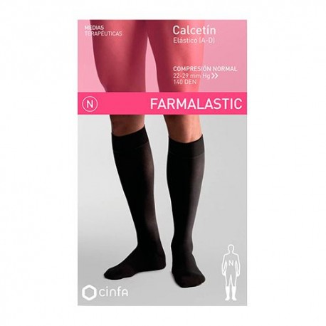 FARMALASTIC CALCETIN NORMAL AZUL T/MED