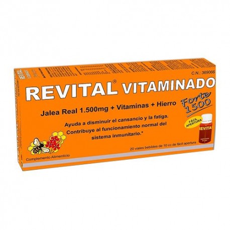 REVITAL VITAMINADO FORTE 1500 20 AMP