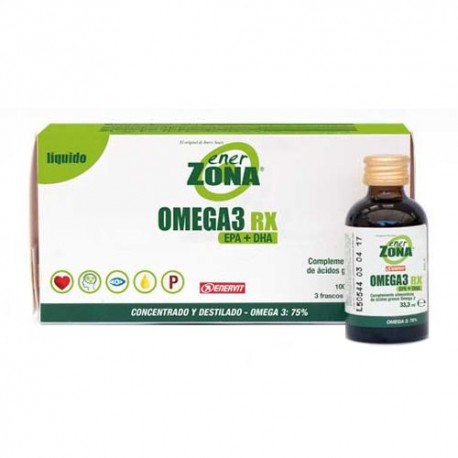 ENERZONA OMEGA 3 RX LIQ 3 FRASCOS 33,3ML