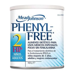 PHENYL FREE 2 HP POLVO 450 G.