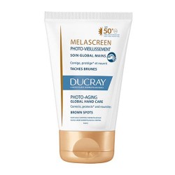 Ducray Melascreen Fotoenvejecimiento Cuidado Global de Manos SPF50+ 50 ml.