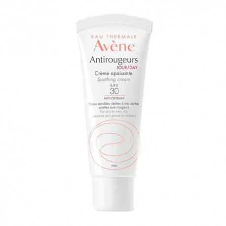 Avene Antirougeurs Jour Crema de Día Calmante SPF 30+ 40 ml.