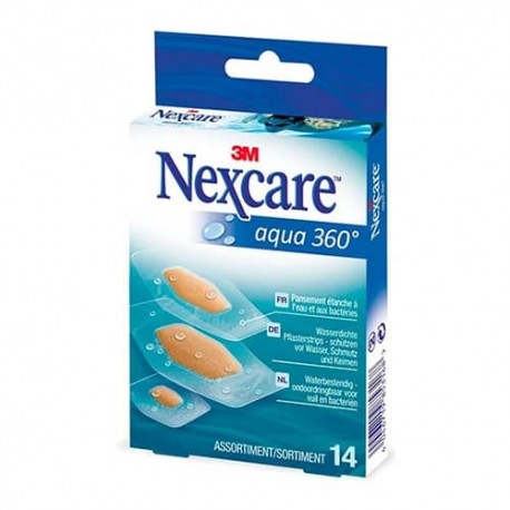 3M NEXCARE AGUA 360º 14 APOSITOS ADHESIV