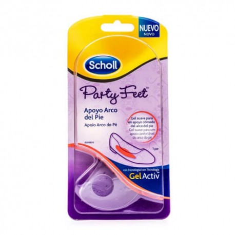 Scholl GelActiv Party Feet Apoyo Arco del Pie 1 Par