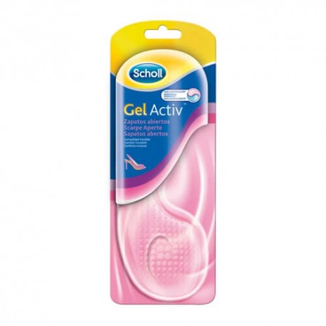 Scholl GelActiv Plantillas Zapatos Abiertos 1 Par