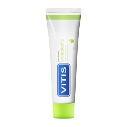 Vitis Orthodontic Pasta Dental Sabor Manzana-Menta 100 ml.