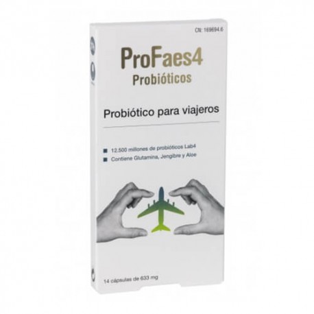 PROFAES 4 PROBIOTICO VIAJEROS 14 CAP.