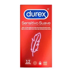 Durex Sensitivo Suave 12 Preservativos