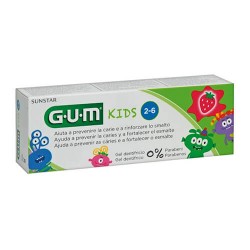 GUM KIDS PASTA FRESA 50ML 2-6 AÑOS