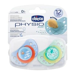 CHICCO CHUPETE PHYS AZUL CAUCH 12 M+ 2 U