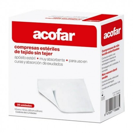 ACOFAR COMPRESAS ESTER TEJIDO S/TEJER 25