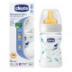 BIBERON CHICCO VIDRIO 150 ML. T/LATEX 0M+ FC.