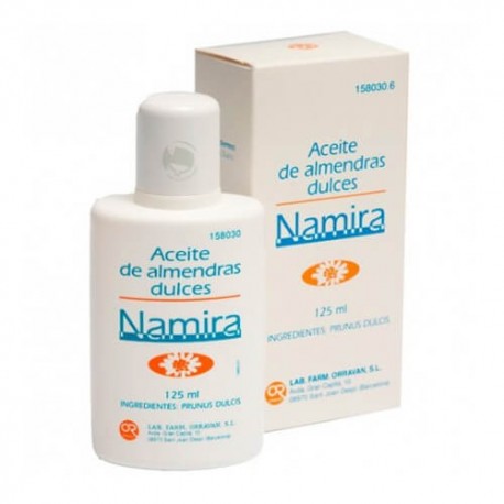 ACEITE DE ALMENDRAS DULCES NAMIRA 125 ML.