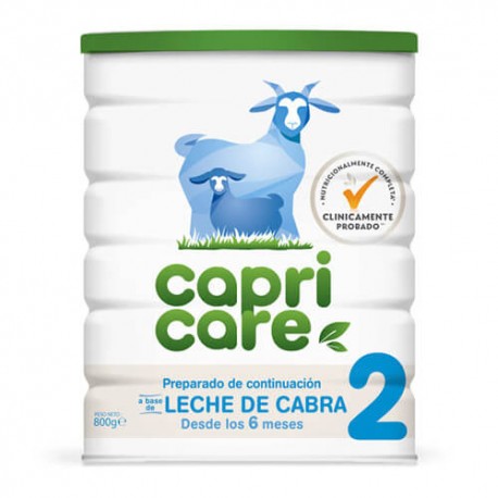 CAPRICARE 2 LECHE CABRA +6 MESES 800 GR