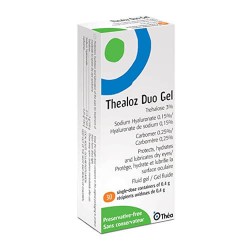 THEALOZ DUO GEL UNIDOSIS 0,4G 30 UDS