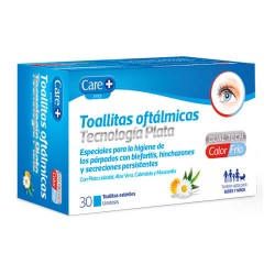 STADA CARE+TOALLITAS OFTALMICAS ESTERIL 30 UN