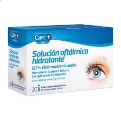 STADA CARE+SOLUCION OFTALMICA 0.2% HIALUR.SOD.20V