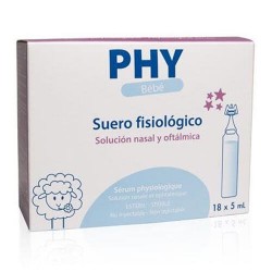 PHY SUERO FISIOLOGICO BEBE 18 UDS