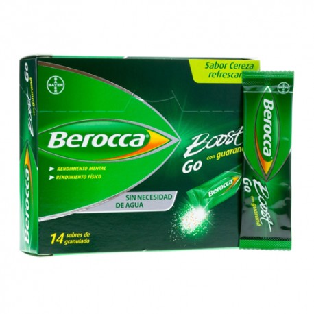 BEROCCA BOOST GO 14 SOBRES