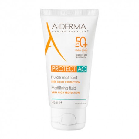 A-DERMA PROTECT-AC FLUIDO MATIFIC SPF50+ 40ML