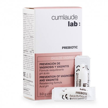 CUMLAUDE LAB PREBIOTIC 10 OVULOS VAGINAL