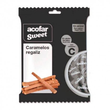 ACOFARSWEET CARAMELOS REGALIZ S/AZ BOLS 60G