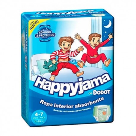 DODOT PAÑAL HAPPYJAMA 17 29 K NIÑO 17 UD