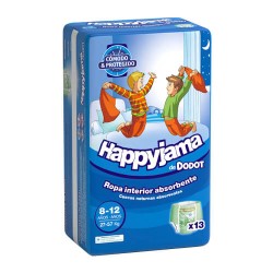 DODOT HAPPYJAMA PAÑAL 27 57 K NIÑO 13 UD