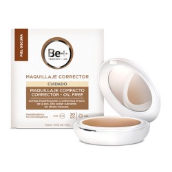 BE+ MAQUILLAJE COMPACTO SPF30 OSCURO 10G