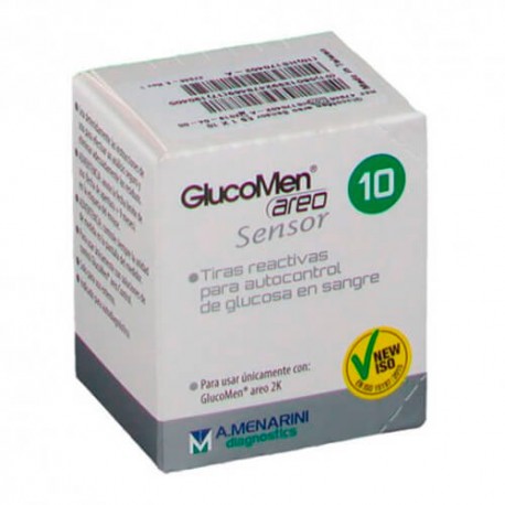 GLUCOMEN AREO SENSOR 10 TIRAS REACTIVAS