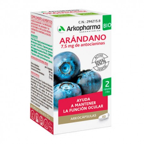 ARKOCAPSULAS ARANDANO BIO 40 CAPSULAS