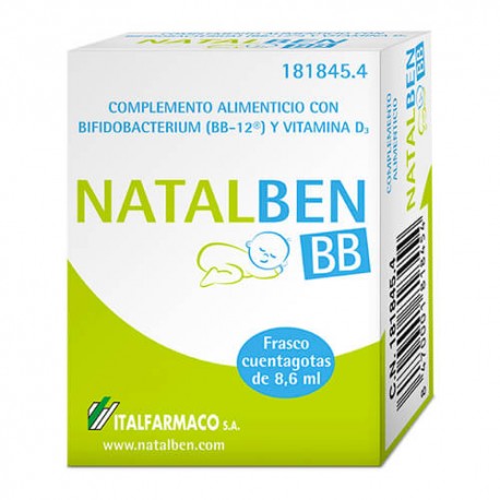 NATALBEN BB FRASCO CUENTAGOTAS 8,6 ML