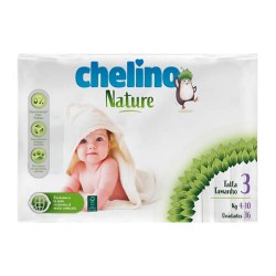 Chelino Nature Pañal 4-10 kg. Talla 3 36 Unidades