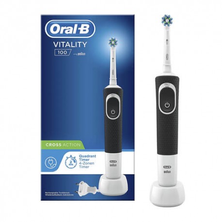 Oral-B Vitality 100 CrossAction Color Negro 