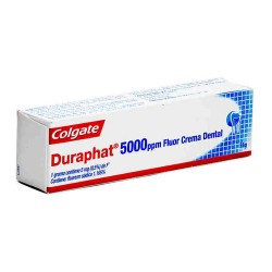 DURAPHAT 5000 PPM FLUOR CREMA DENTAL.