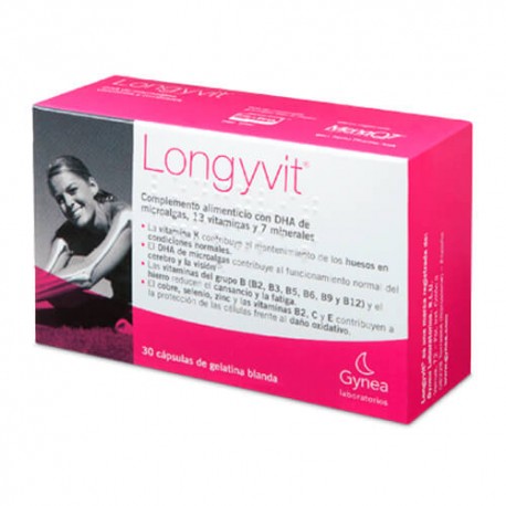 LONGYVIT +45 30 CAPSULAS