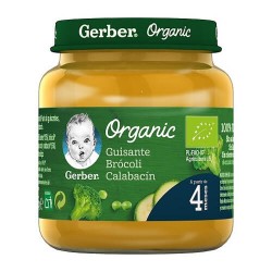 Nestlé Gerber Organic Guisante Brócoli Calabacín 125 gr.