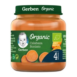 Nestlé Gerber Organic Calabaza Boniato 125 gr.
