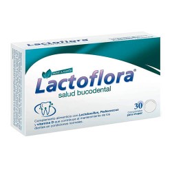 LACTOFLORA SALUD BUCODENTAL MENTA 30 COM