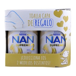 Nestlé NAN Supreme 2 Pack 2x800 gr. + Toalla Capa