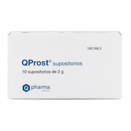 QPROST SUPOSITORIOS 10 SUPOSITORIOS