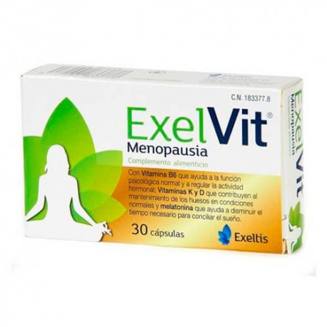 EXELVIT MENOPAUSIA 30 CAPSULAS