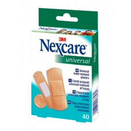 3M NEXCARE UNIVERSAL 40 TIRAS PROTECTORAS