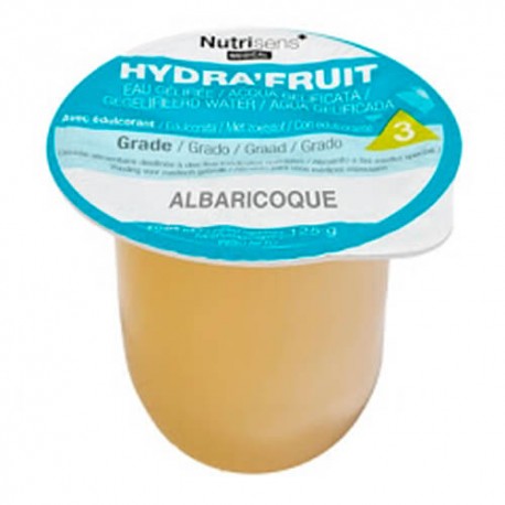 HYDRAFRUIT AGUA GELIFICADA ALBARICOQUE 125GRX24