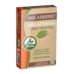 Meladispert Melatonina 100% Vegetal 20 Comprimidos